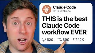 Alex Finn Claude Code Secrets Thumbnail