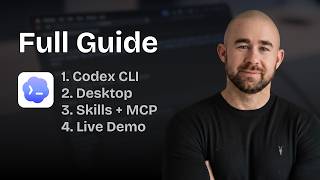 OPENAI CODEX FULL GUIDE (App + CLI + Live Demo)