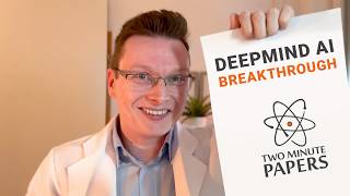 Two Minute Papers DeepMind Thumbnail