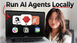 Tina Huang Local AI Agents Tutorial Thumbnail