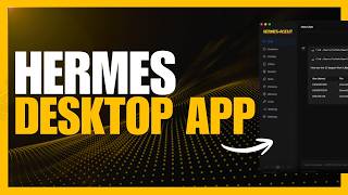 Hermes Agent NEW Desktop App – The 24/7 Self-Evolving AI Agent!