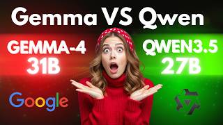 Fahd Mirza Gemma 4 vs Qwen 3.5 Thumbnail