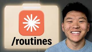 Nate Herk Claude Code Routines Tutorial Thumbnail