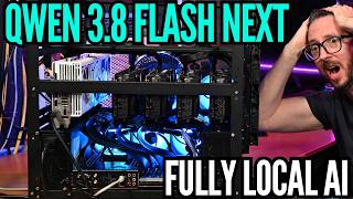 QWEN 3.8 Flash Next LOCAL AI Running