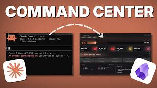 This Claude Code + Obsidian Command Center is INSANE