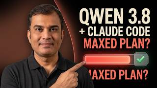 How to Use Qwen 3.8 With Claude Code (Same Folder, Same Skills, Cheaper Engine)