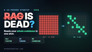 The 13-Person Startup That Might Kill RAG (SubQ)